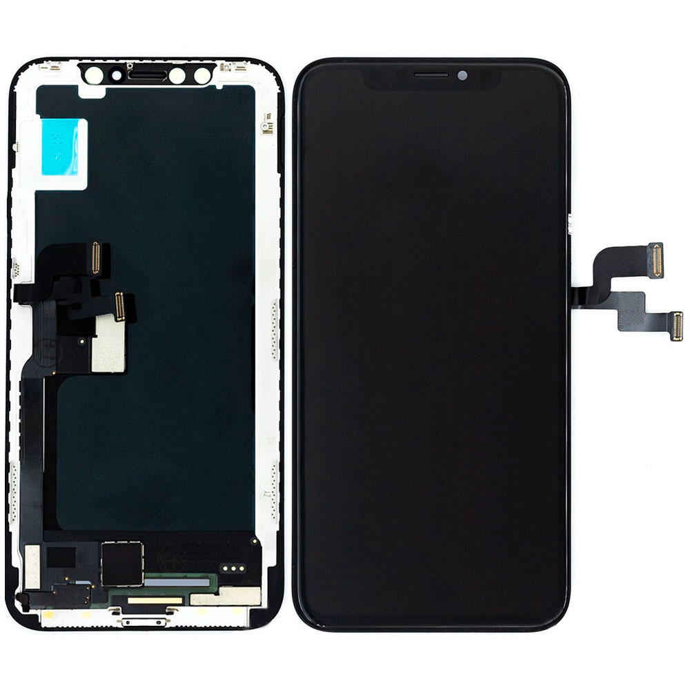 

Дисплейный модуль iPhone X Soft Oled в рамке | High Copy