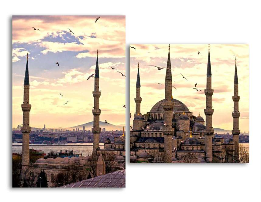 

Модульная картина LaPrint Мечеть 200х145 см