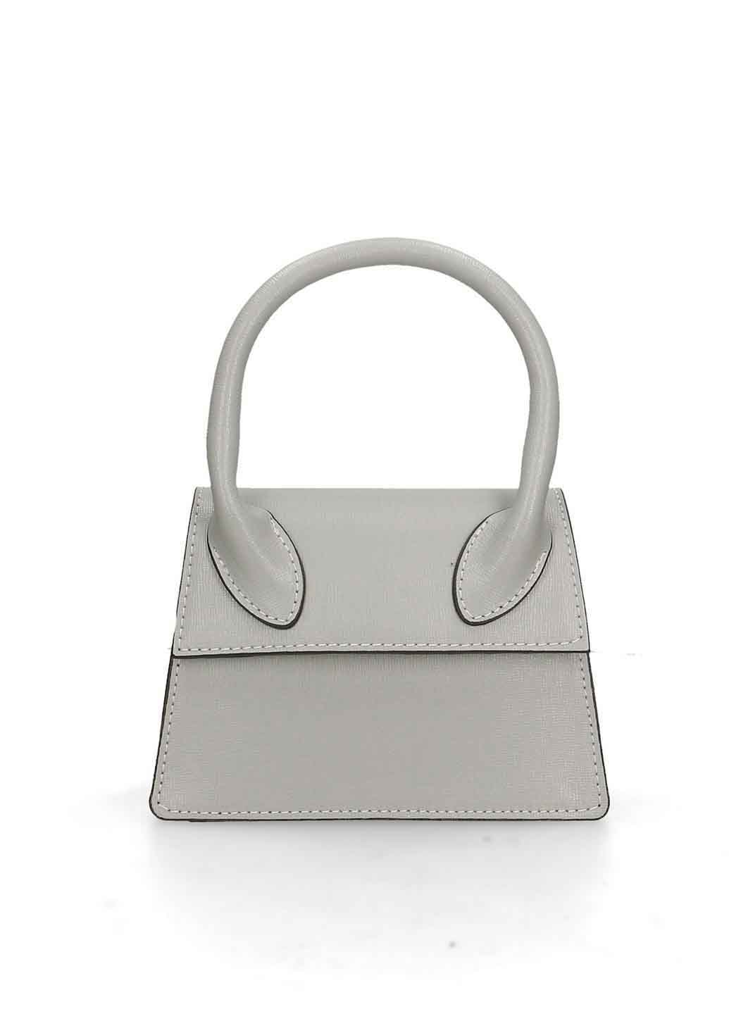 

Деловая сумка Italian Bags 110082_gray Кожаная Серый