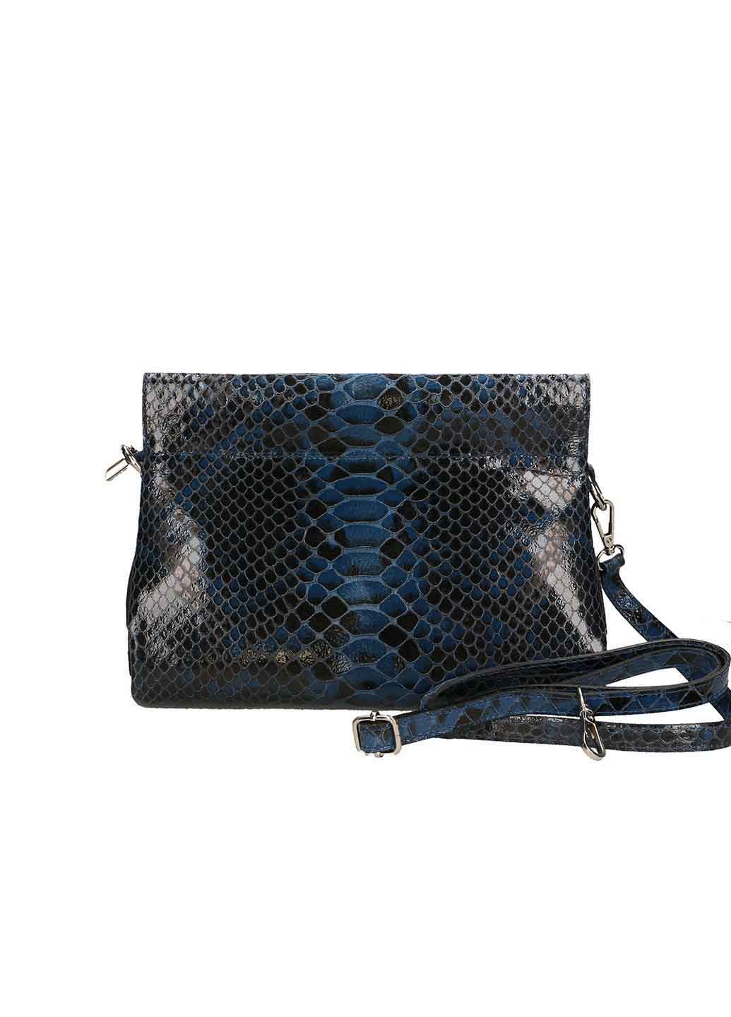 

Деловая сумка Italian Bags 1849_blue Кожаная Синий