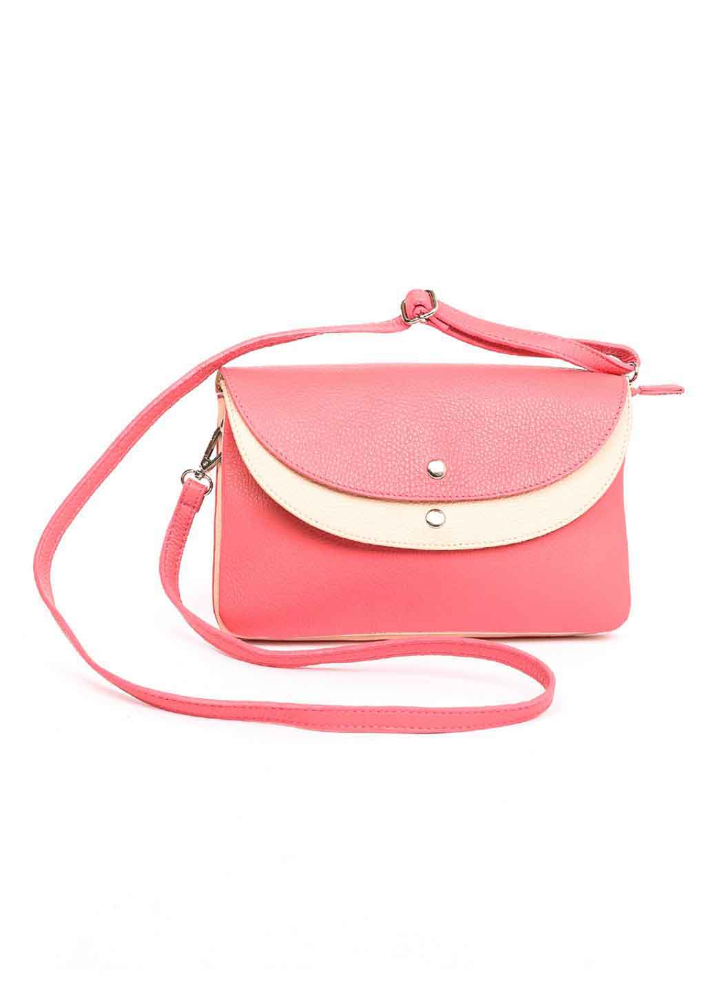 

Деловая Сумка Amelie Pelletteria 8921_roze Кожаная Розовый