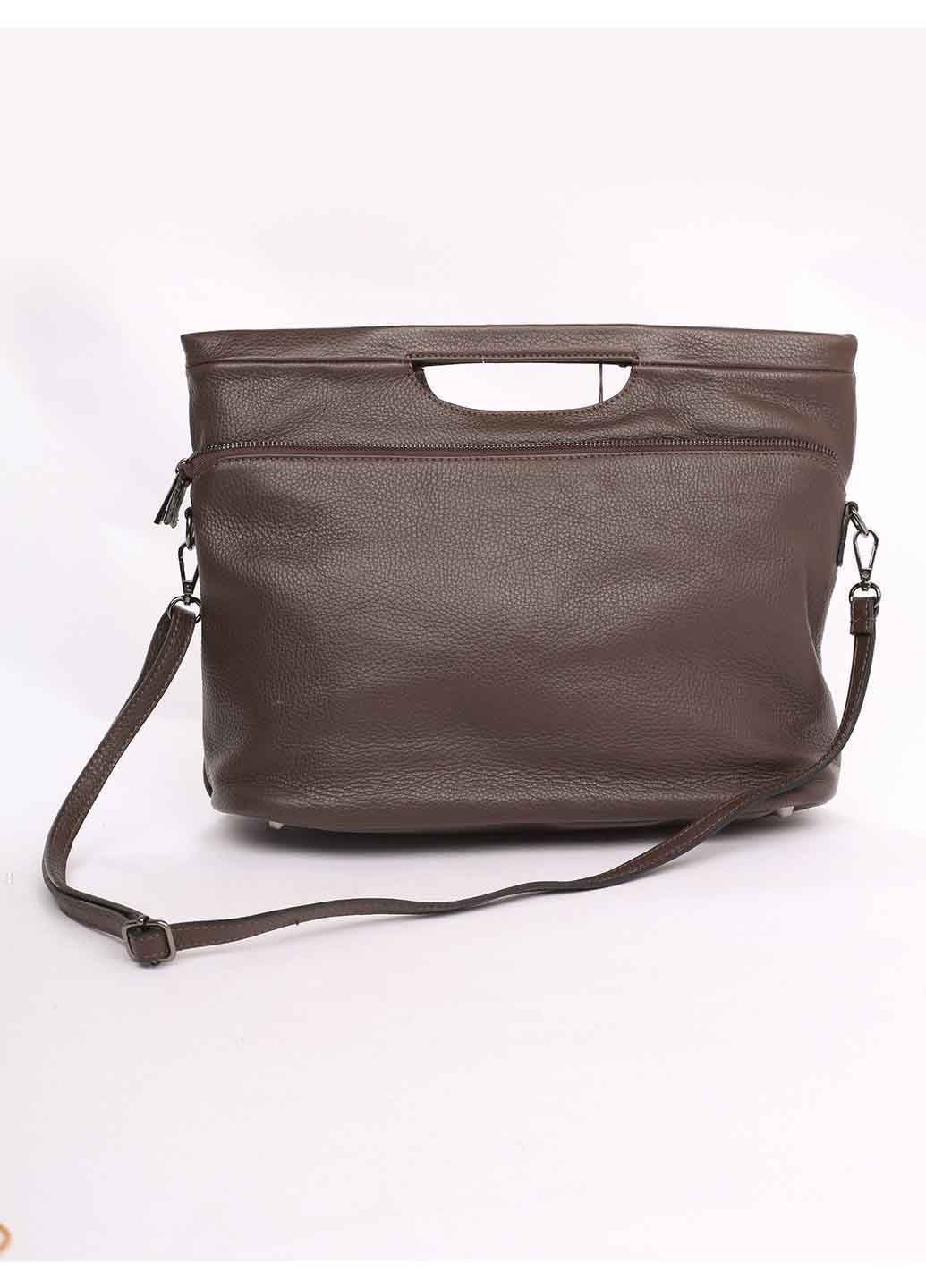 

Сумка На Каждый День Italian Bags 10135_dark_brown Кожаная Коричневый