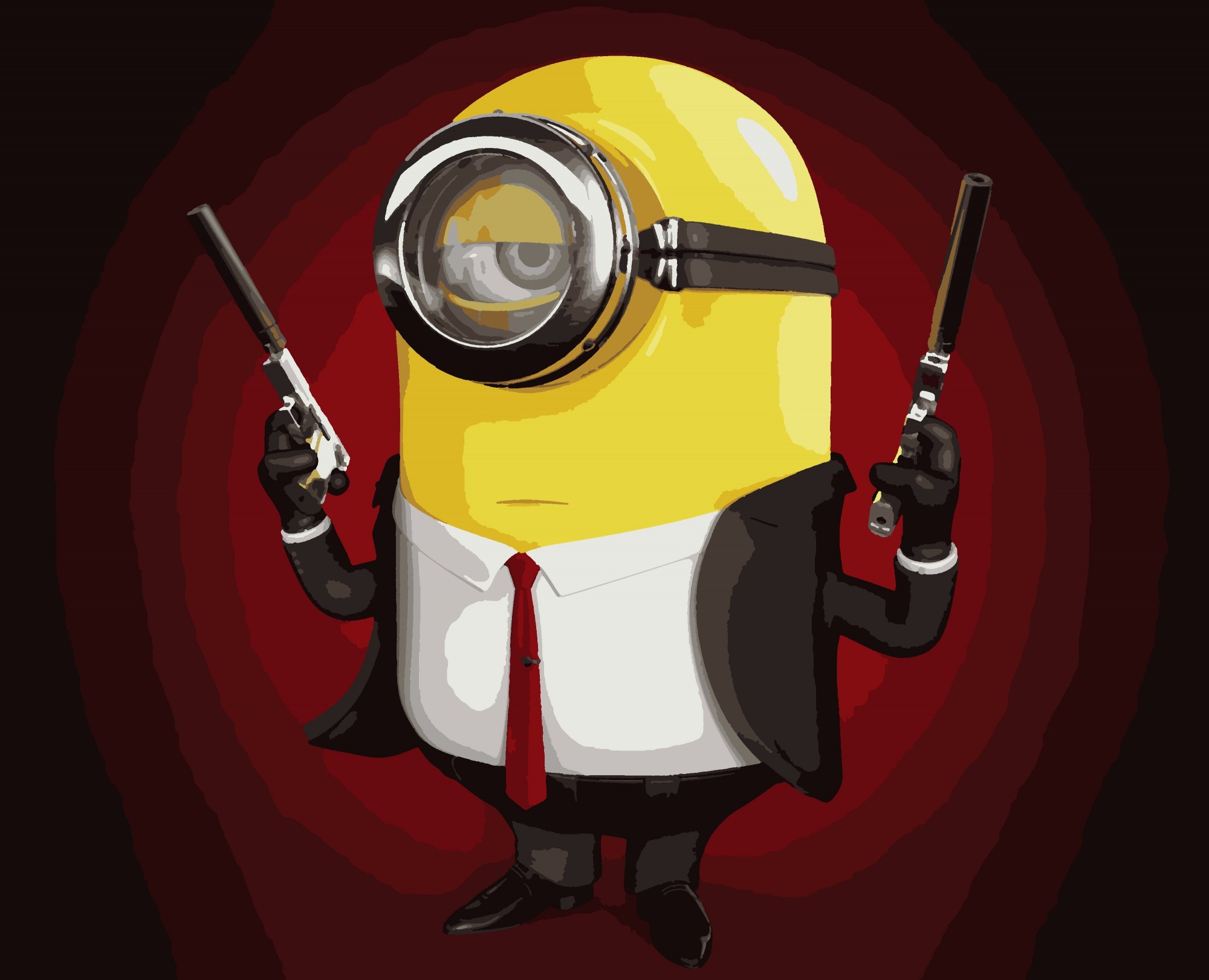 

Картина по номерах "Міньон 007" 50*60