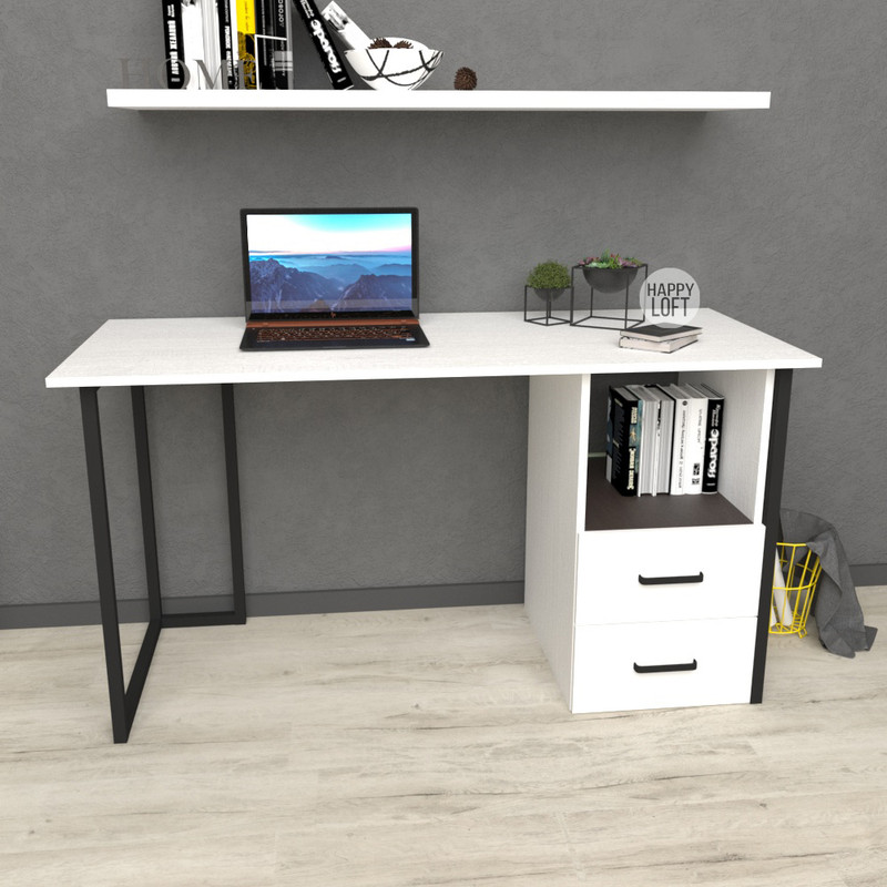 

Компьютерный стол LoftMLT S108 75x140x60 ЛДСП Дуб Венге Магия 16мм