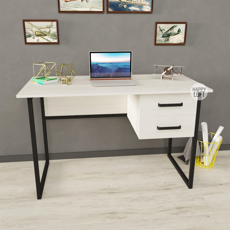 

Компьютерный стол LoftMLT S102 75x140x60 ЛДСП Дуб Сонома Трюфель 16мм