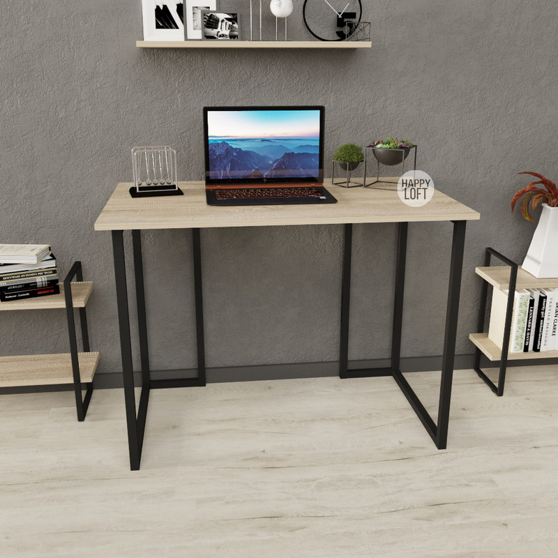

Компьютерный стол LoftMLT S106 75x100x60 ЛДСП Дуб Сонома 16мм