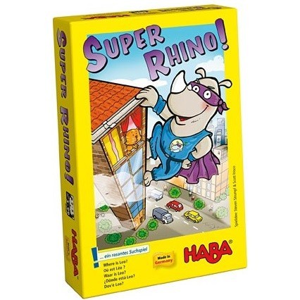 

Настольная развивающая игра "Супер Носорог" (От 5ти лет) Haba Германия