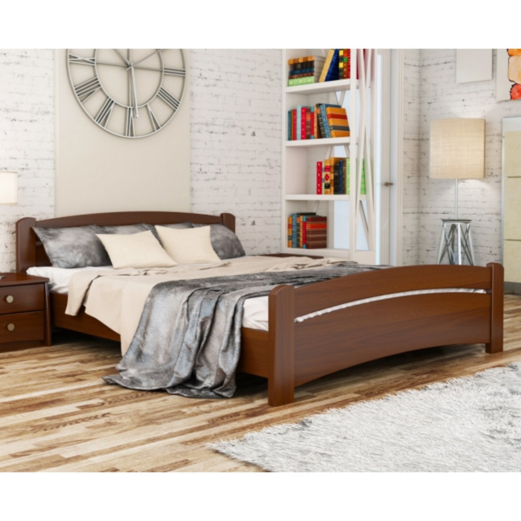 

Кровать Венеция Каштан 160х200 см 21102_75