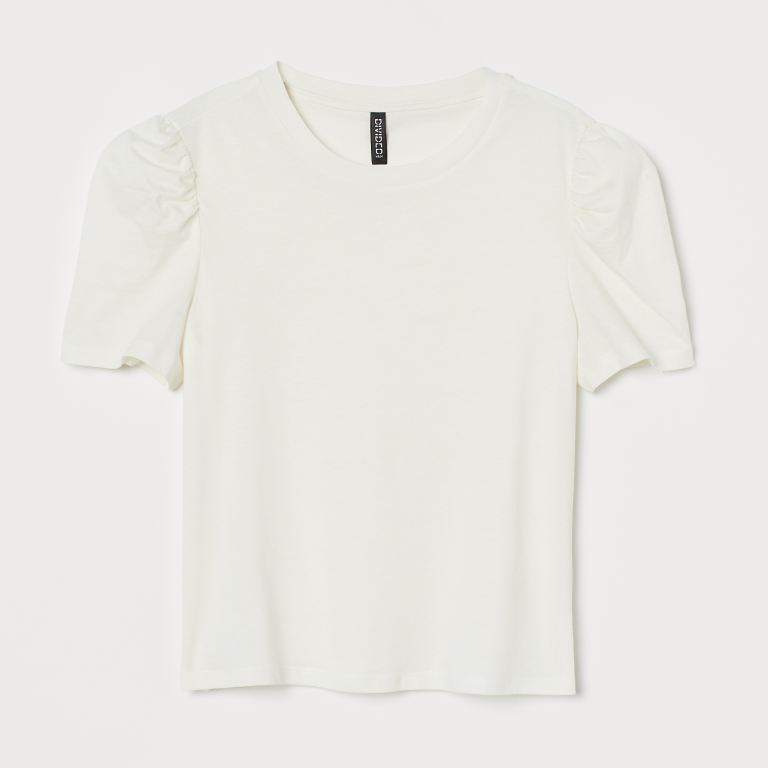 

Футболка H&M 060860322 M Белая