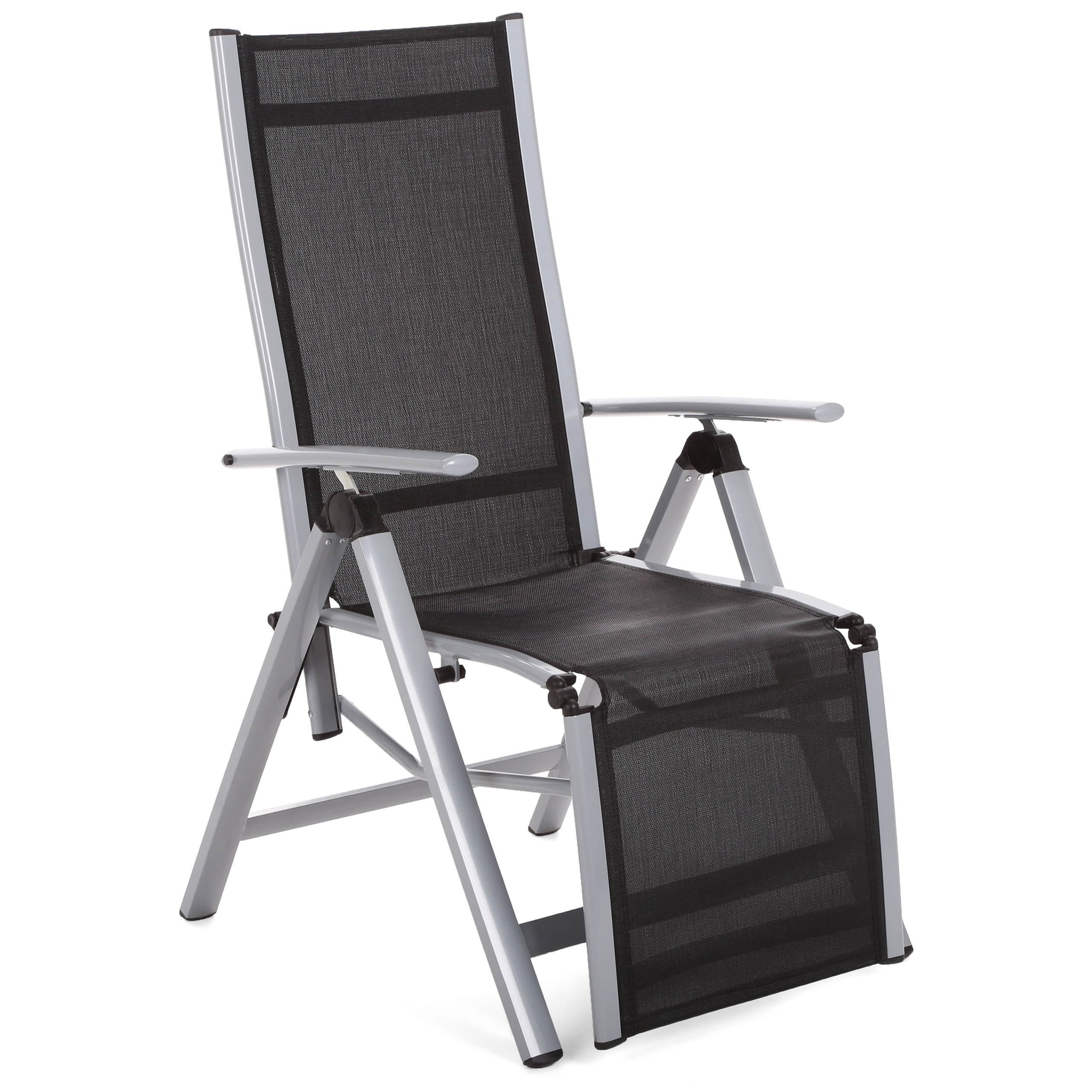 

Садовое кресло из алюминия Ibiza Relax Silver / Black