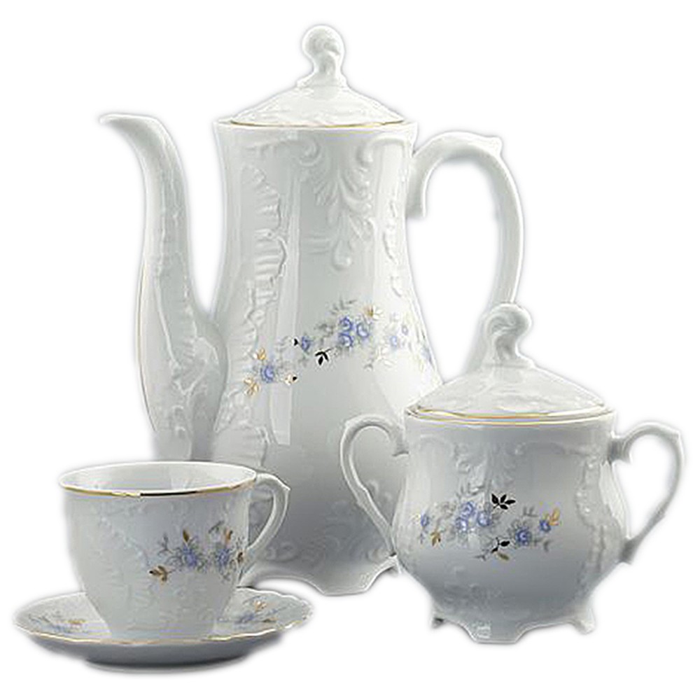 

Сервиз кофейный Cmielow Rococo 27 пр кавовий 12/27 Rococo 9706
