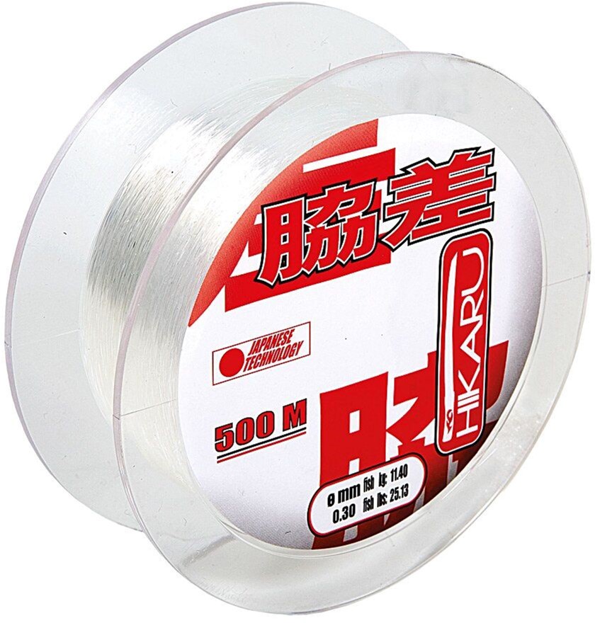 

Леска Lineaeffe Hikaru 500 м 0.40 мм 15.20 кг Прозрачная (3001640)