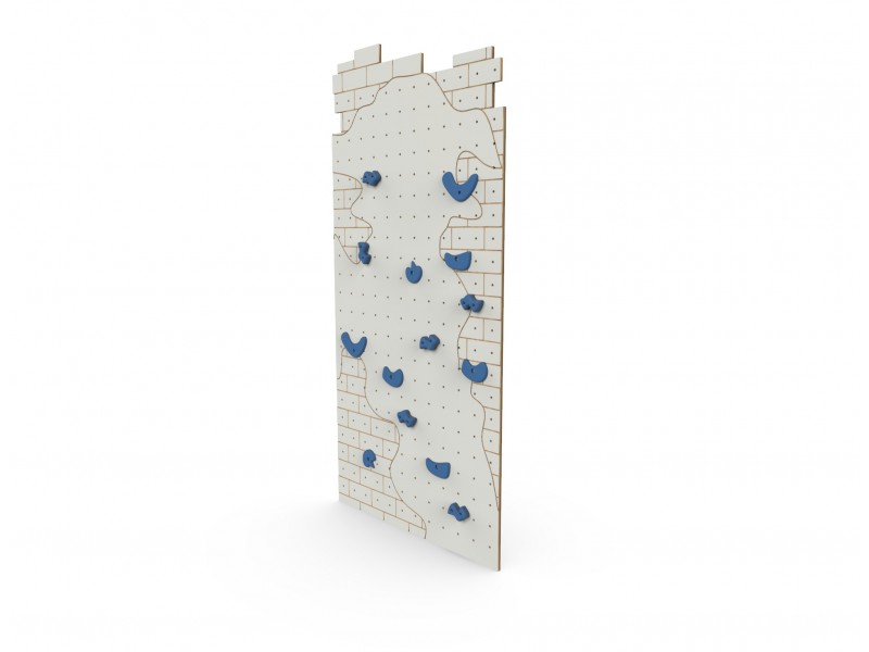 

Детский скалодром IndigoWood The Wall белый (40373)