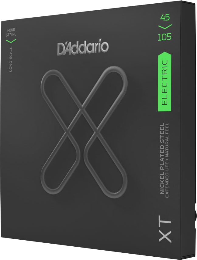 

D'Addario XTB45105 XT Bass Light Top / Medium Bottom 45-105