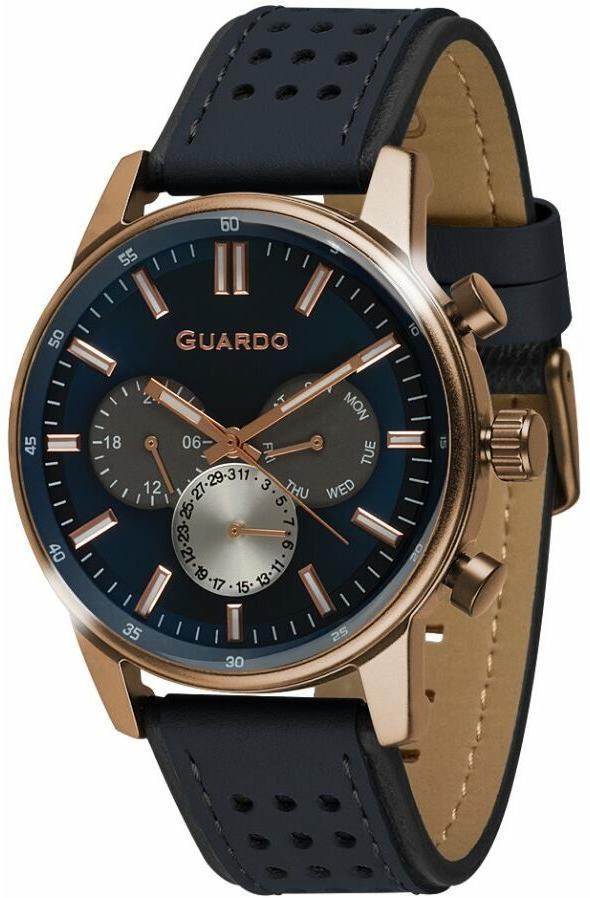 

Мужские часы Guardo P007576 RgBlBl