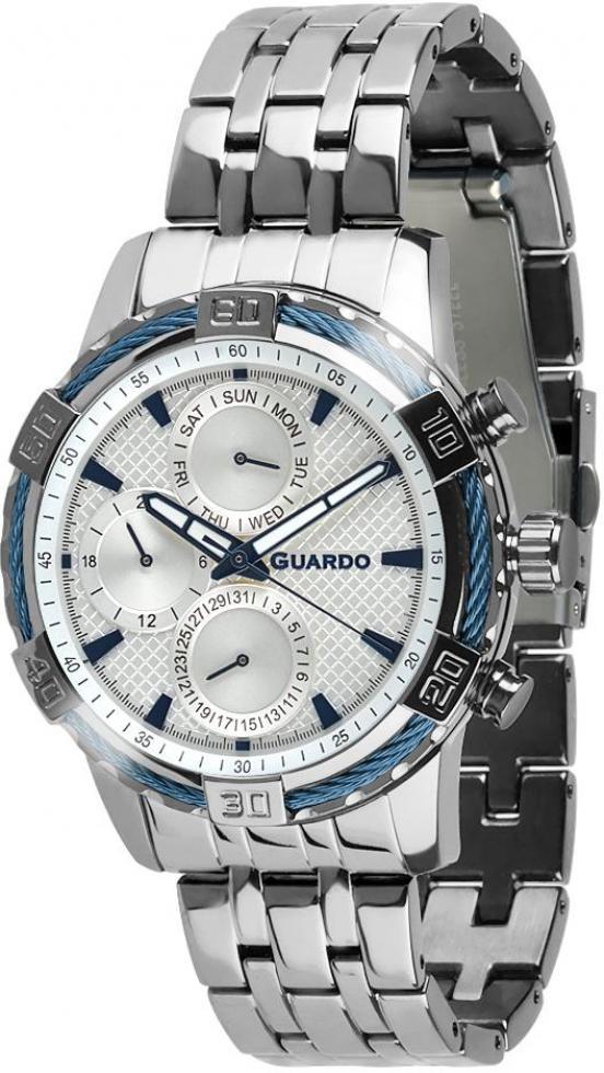 

Мужские часы Guardo B01352(m1) SS