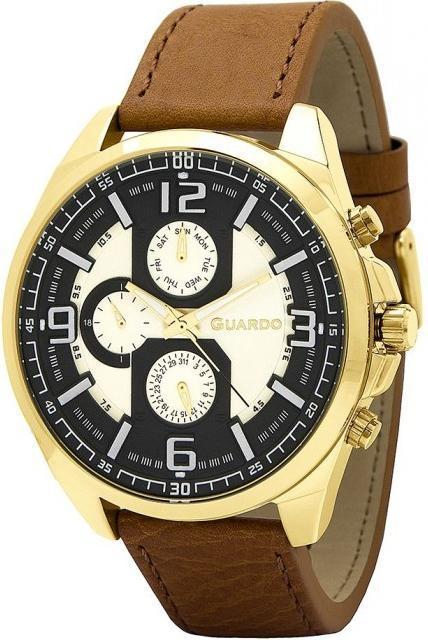 

Мужские часы Guardo B01361 GGBr