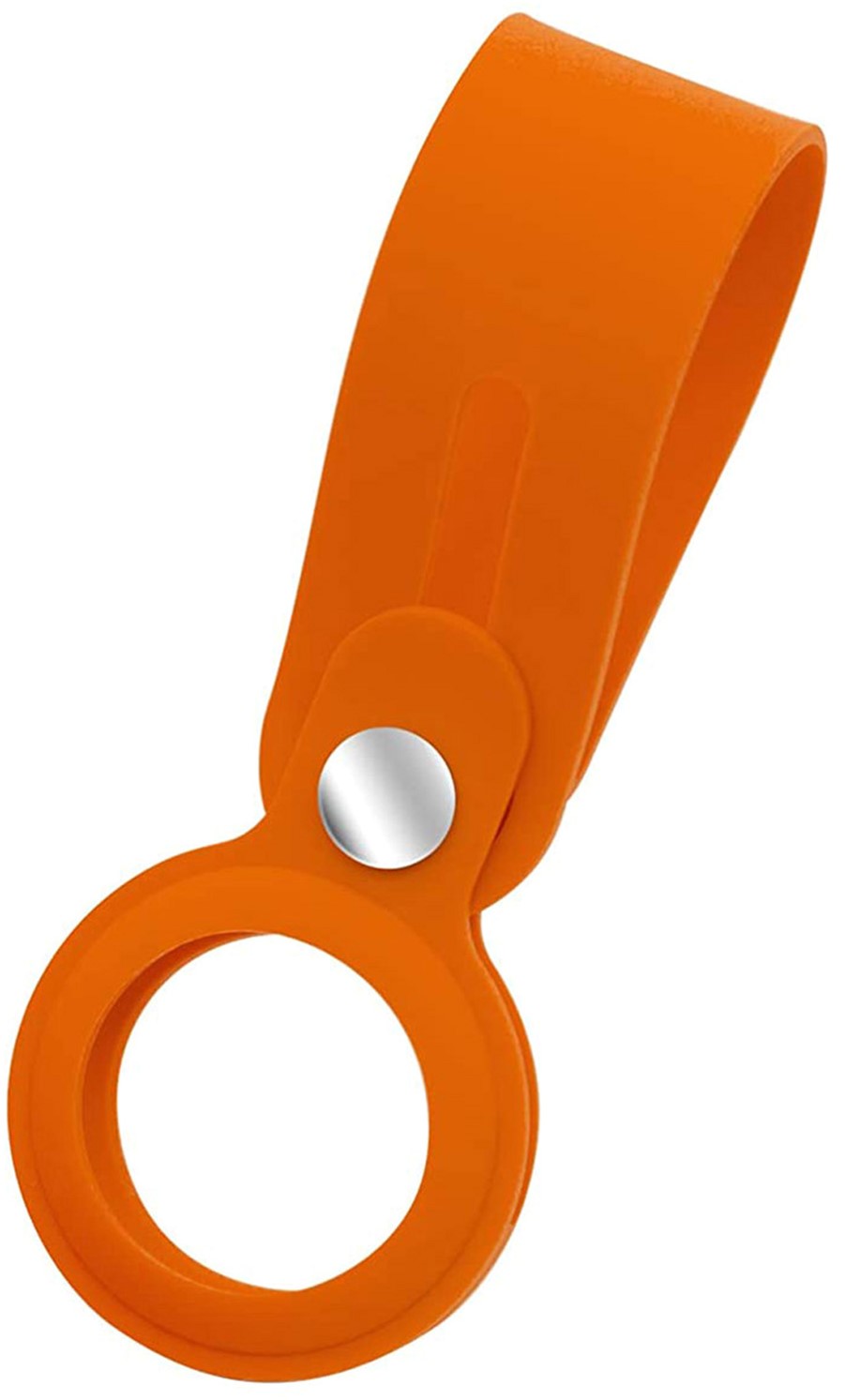 

Чехол-брелок ArmorStandart для AirTag Silicone Loop with Button Orange (ARM59159)