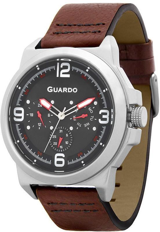 

Мужские часы Guardo P11367 SGrBr