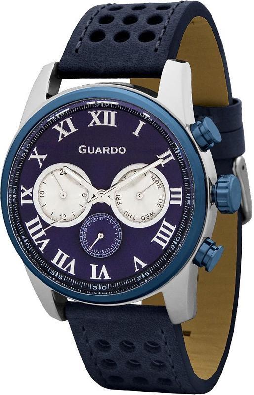 

Мужские часы Guardo P11679 SBlBl