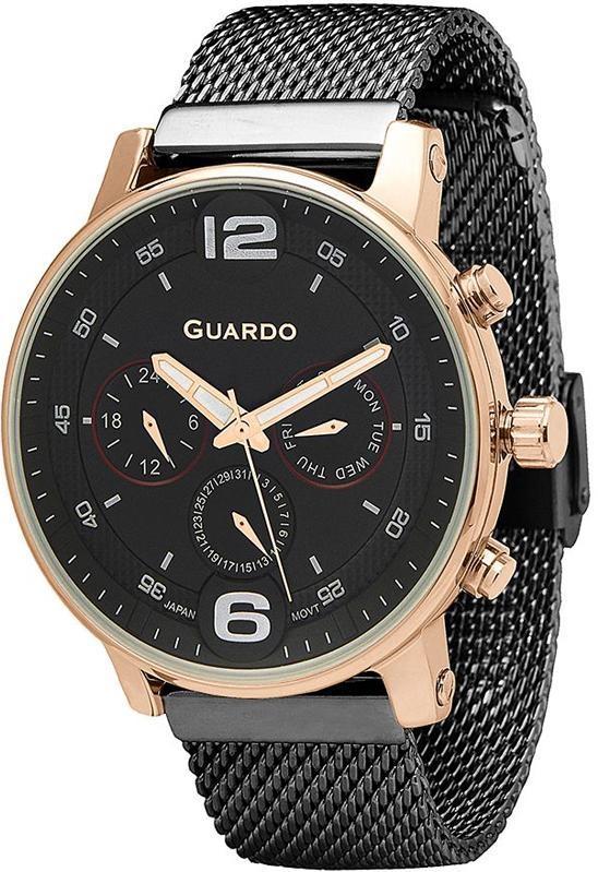 

Мужские часы Guardo P12432(m) RgBB