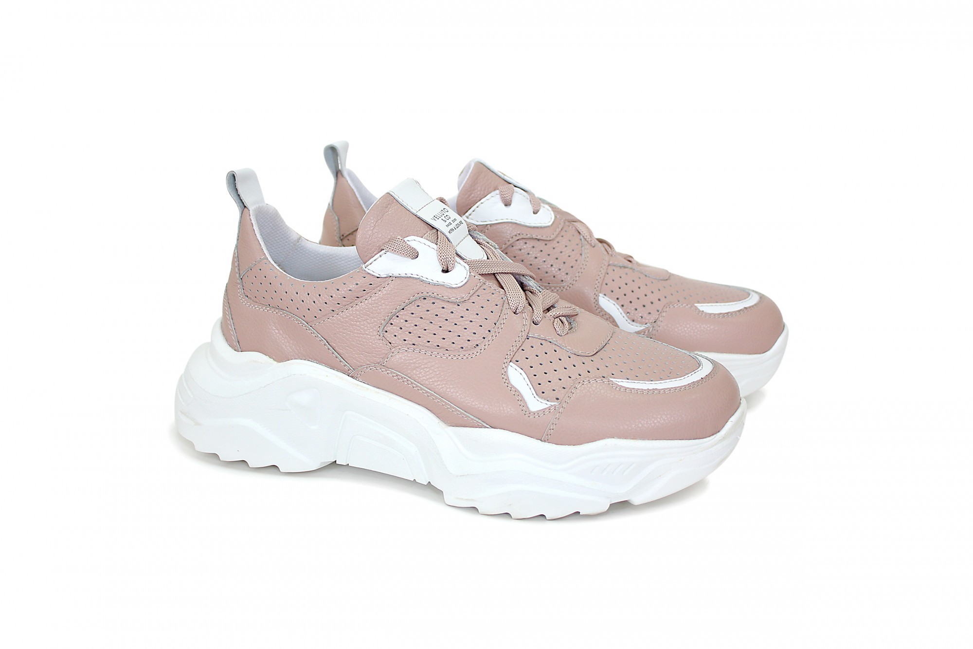 

Кроссовки Velluto 098022-AB1 Пудровый 36р
