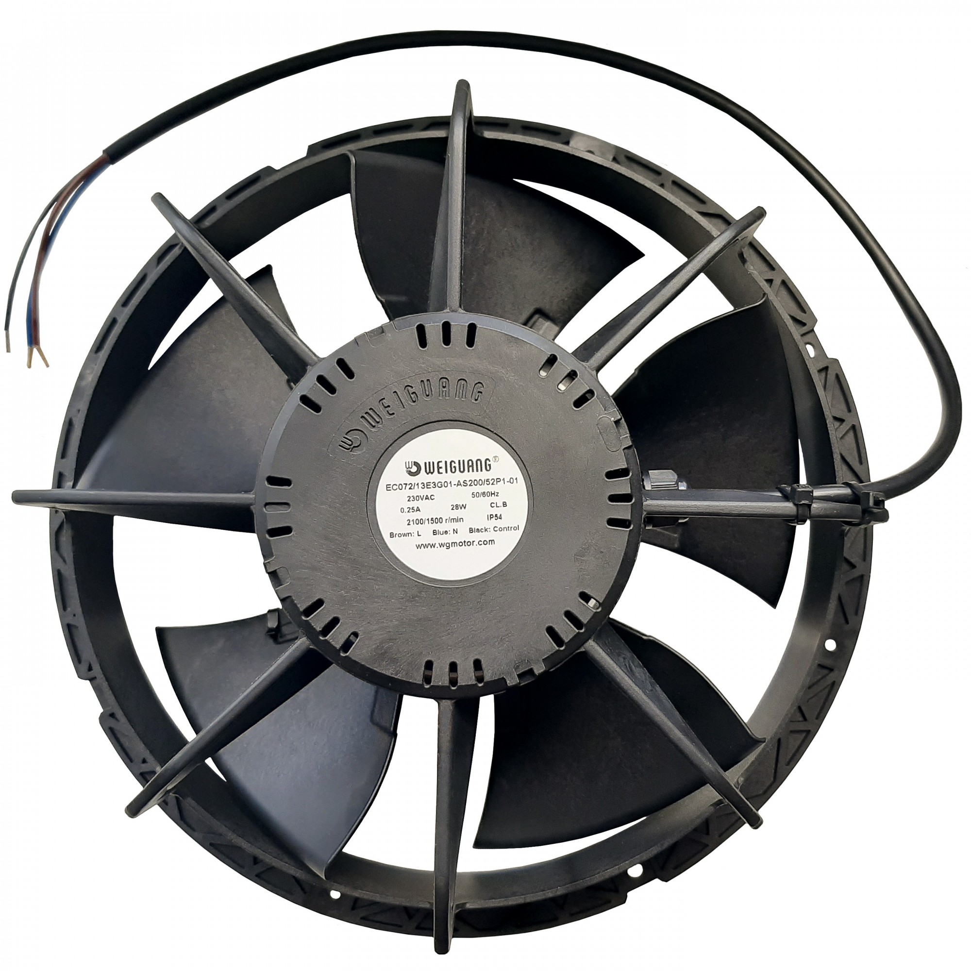 

Вентилятор осевой Weiguang EC072/13E3G01-AS 230/58 P1-01 220v /50 Hz