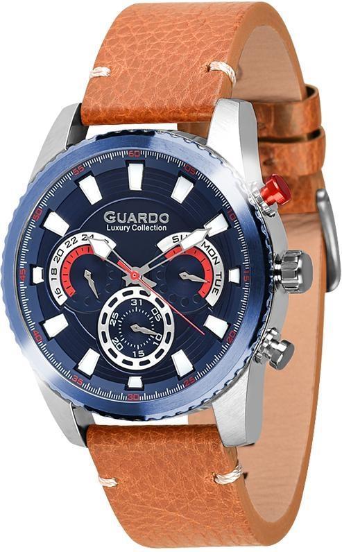 

Мужские часы Guardo S01896 SBlBr