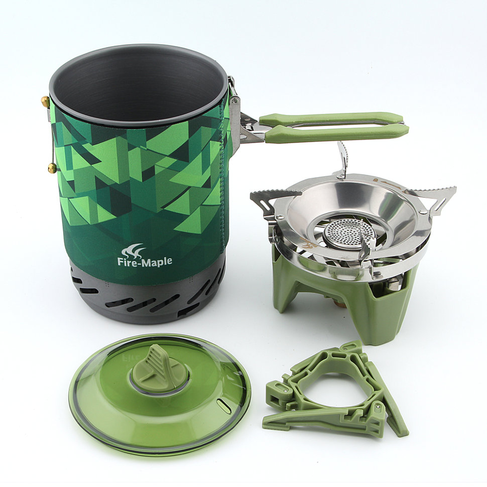 

Система приготовления пищи Fire-Maple FMS-X2 Зеленая