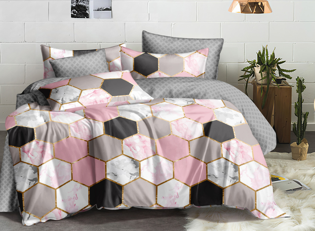

Комплект постельного белья Krispol семейный на резинке GOLD LUX 180*200*25 (330.144532)