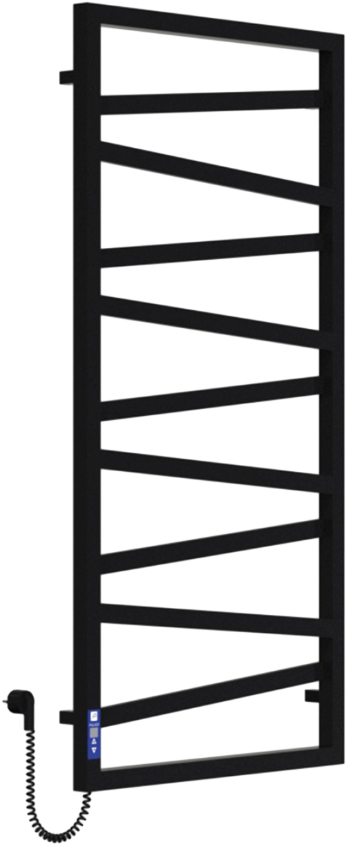

Полотенцесушитель PALADII LEGATO 1200Х600Х9 L RAL-9005 электро контролер EF12T черный матовый