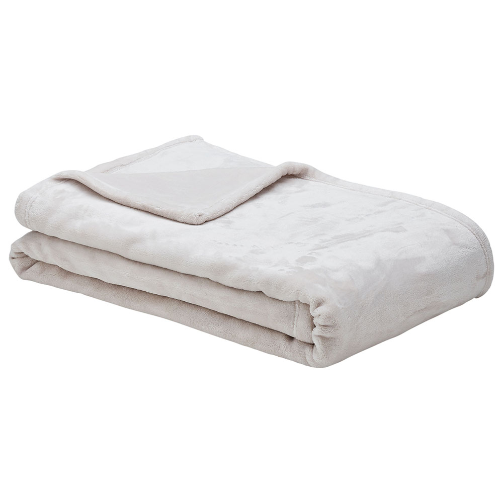 

Плед Actuel White Sand двойной, 240х220 см