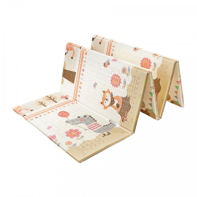

Развивающий детский коврик двухсторонний Жираф и Слон KIDS 200 x 155 x 1 см 4FJ0166