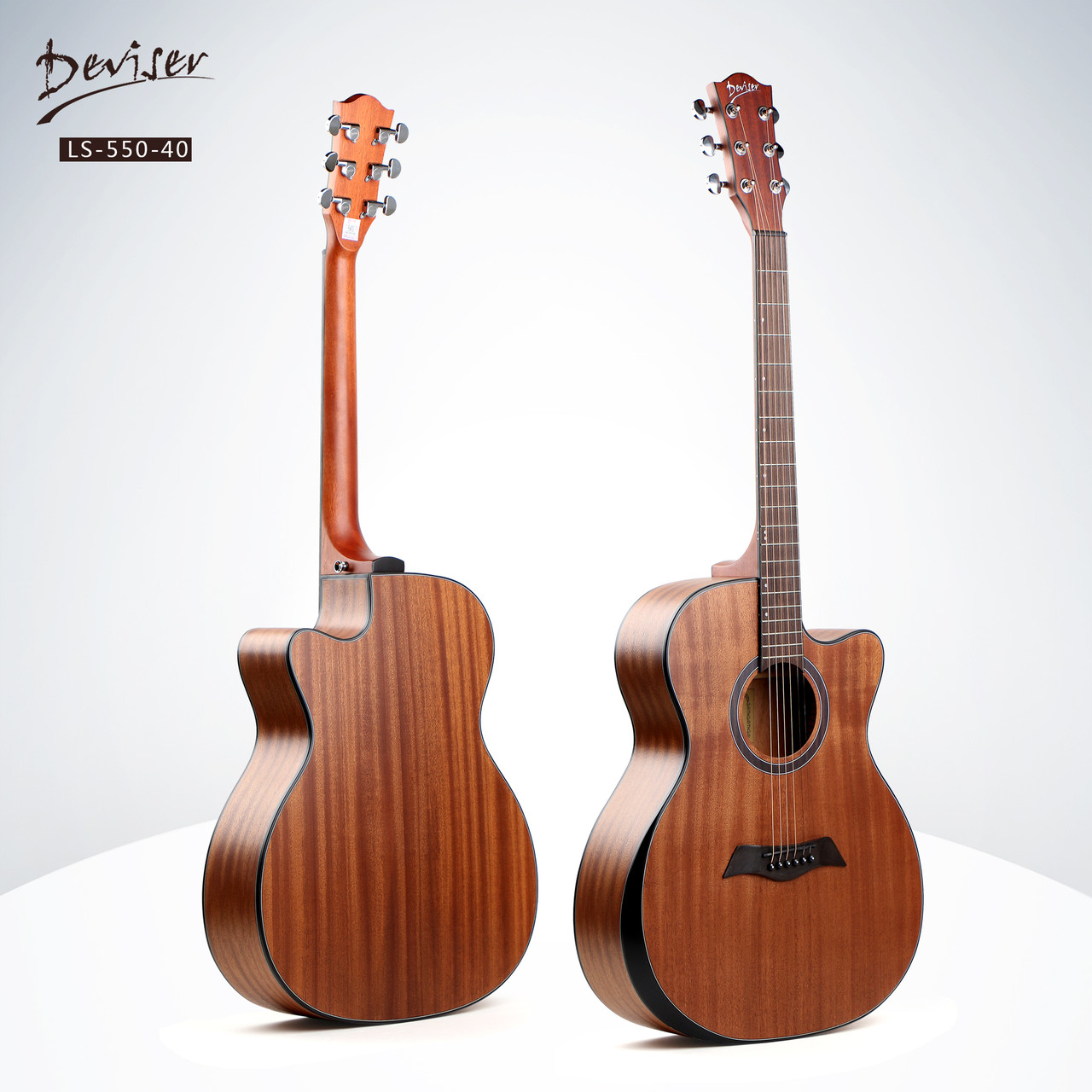 

Гитара акустическая Deviser LS-550-40 ALL MAHAGONY