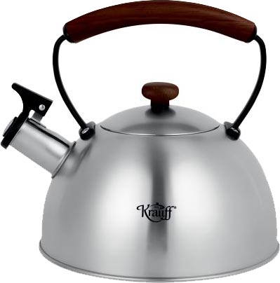 

Чайник зі свистком Krauff Black 2,5 л