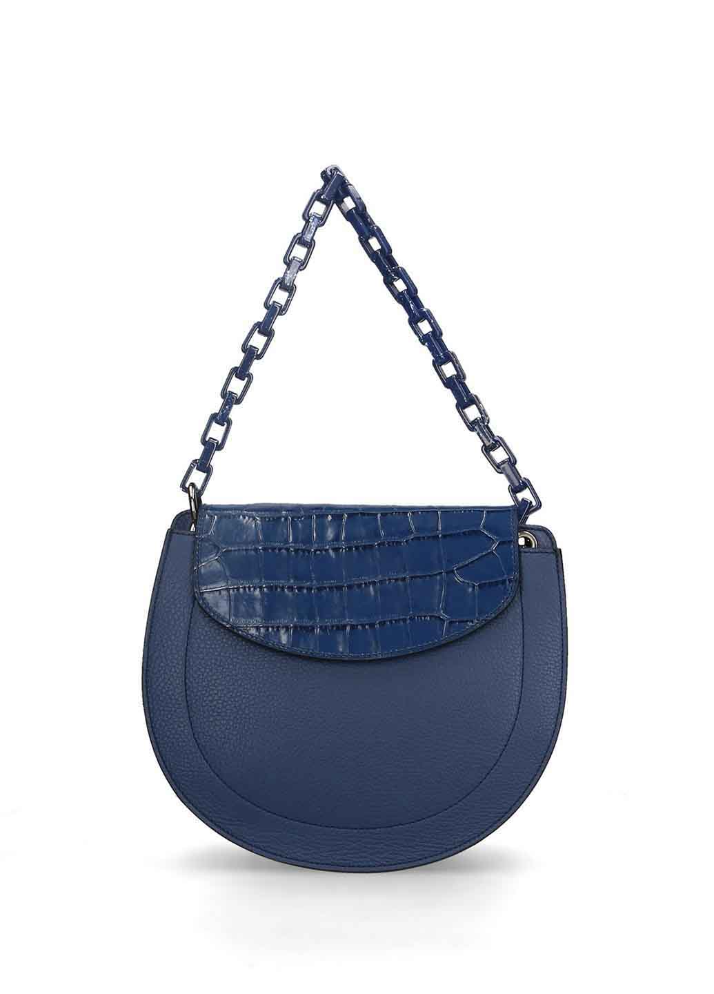 

Клатч Italian Bags 1966_blue Кожаный Синий