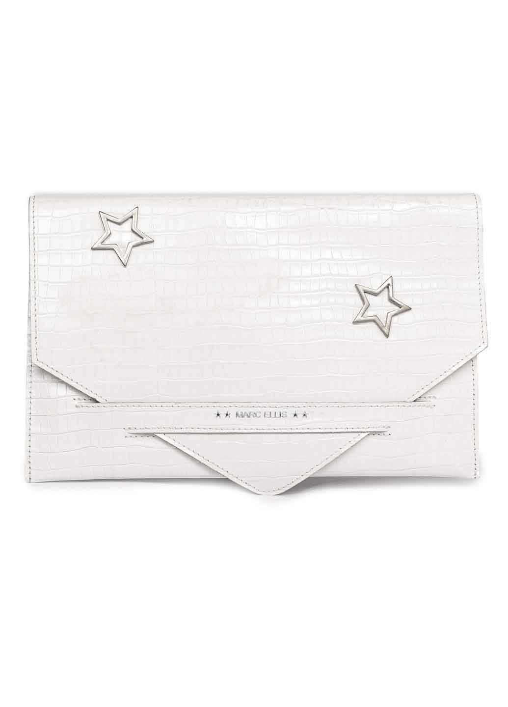 

Клатч Marc Ellis ME10240_white Кожаный Белый