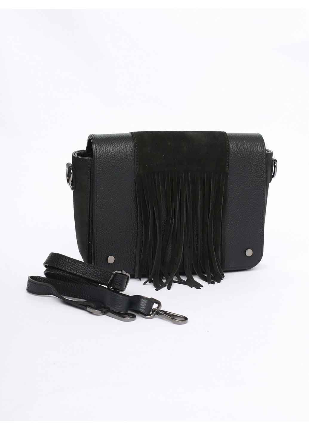 

Клатч Italian Bags 10196_black Кожаный Черный