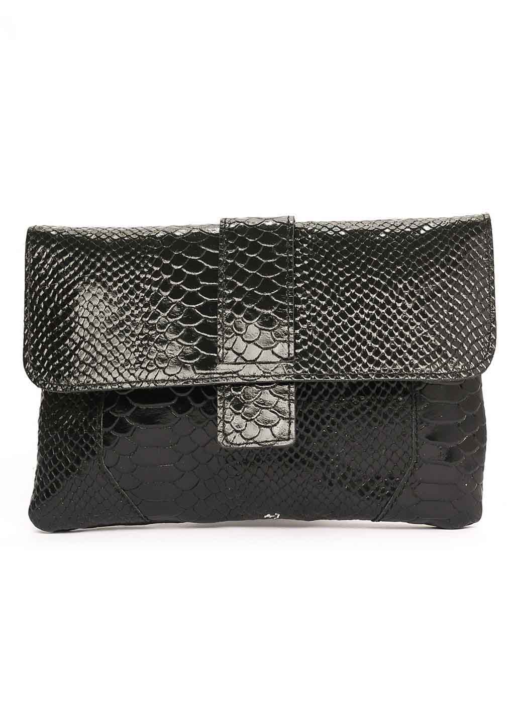 

Клатч Italian Bags 9023_black Кожаный Черный