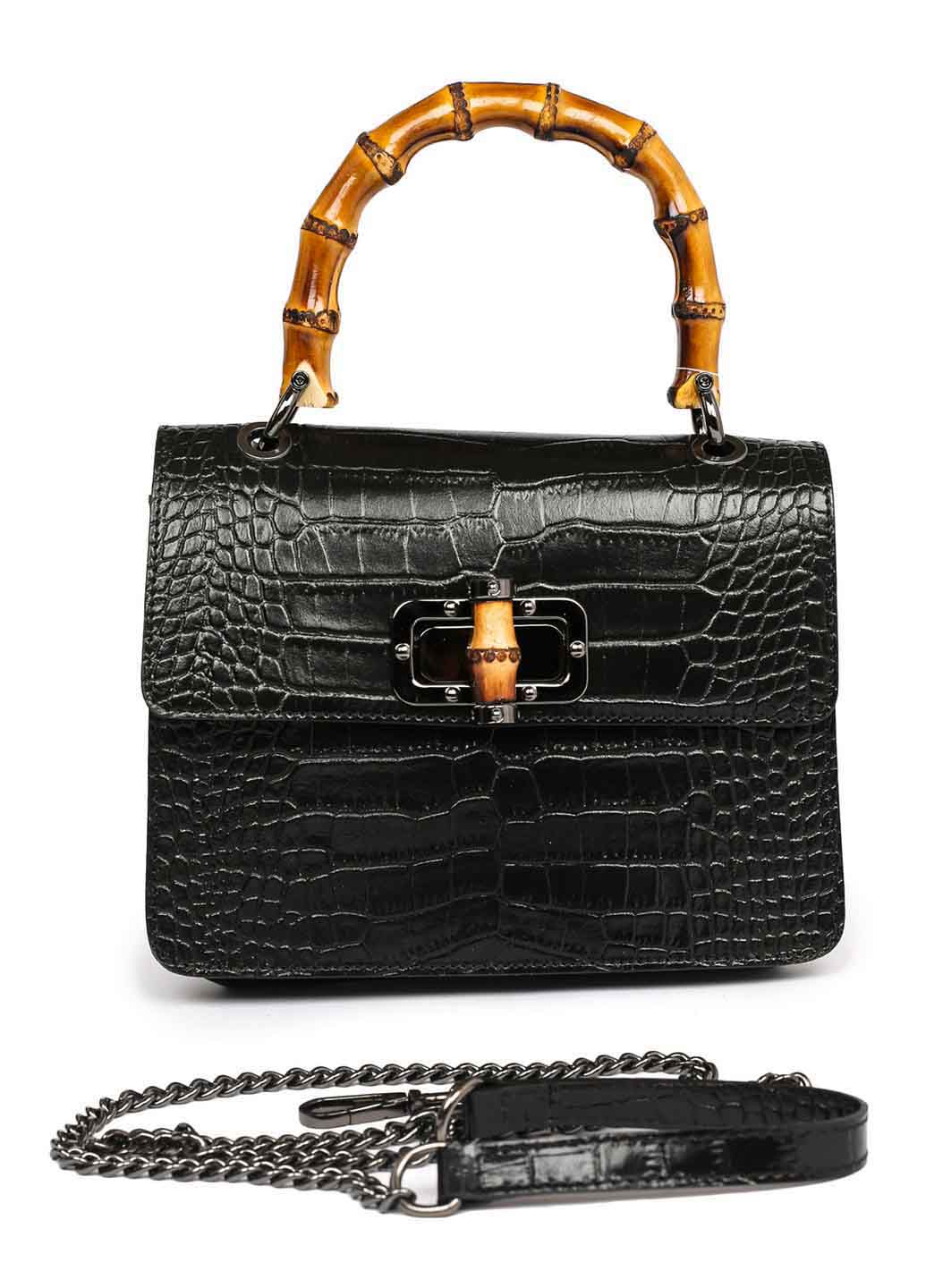 

Клатч Italian Bags 10259_black Кожаный Черный