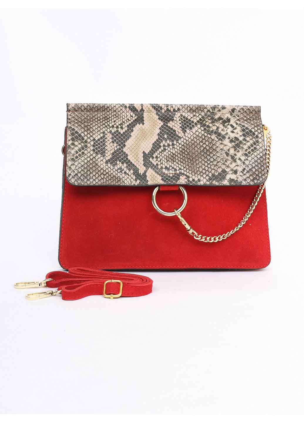 

Клатч Italian Bags 10034_red Кожаный Красный