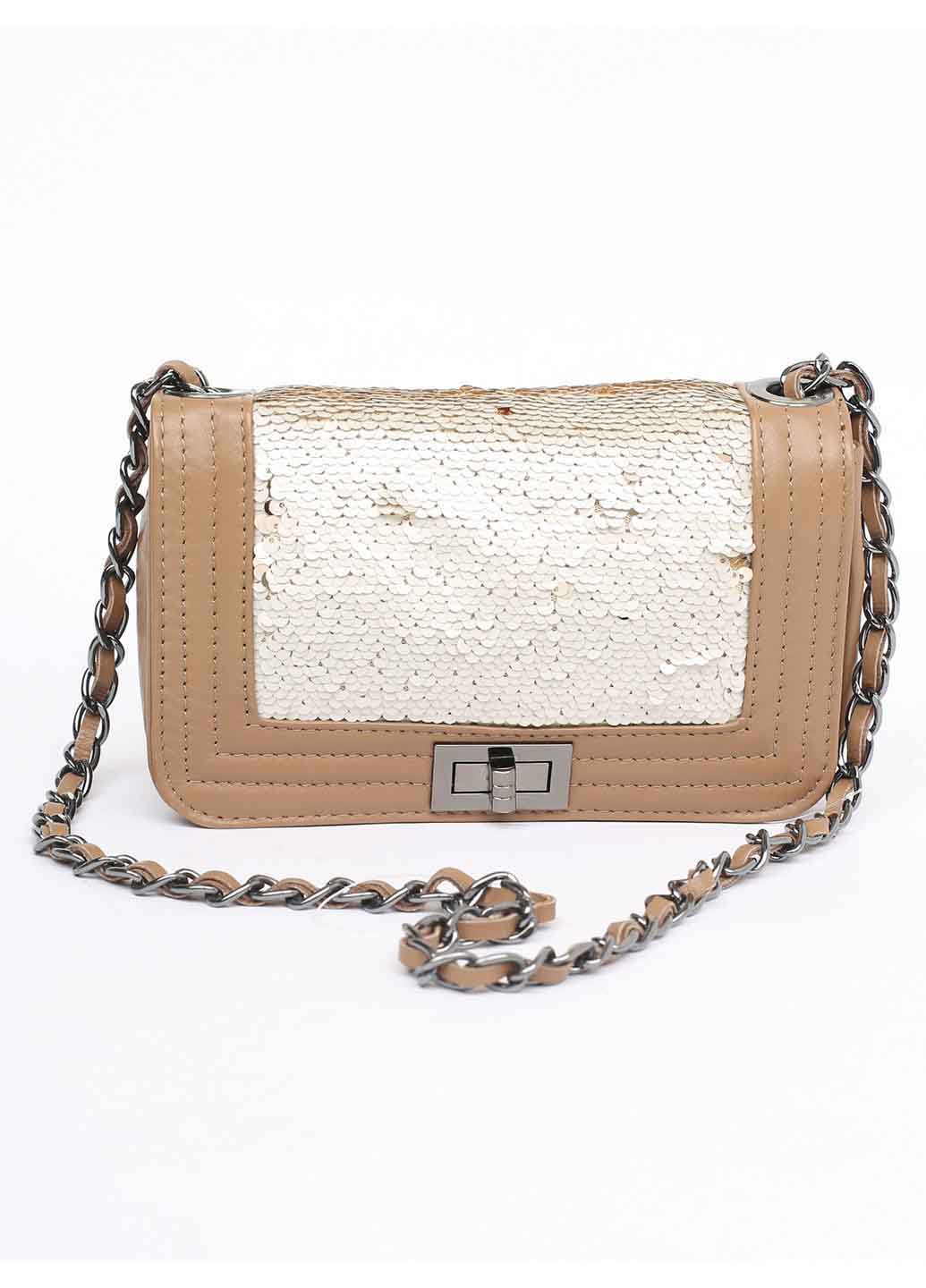 

Клатч Italian Bags 10016_taupe Кожаный Таупе