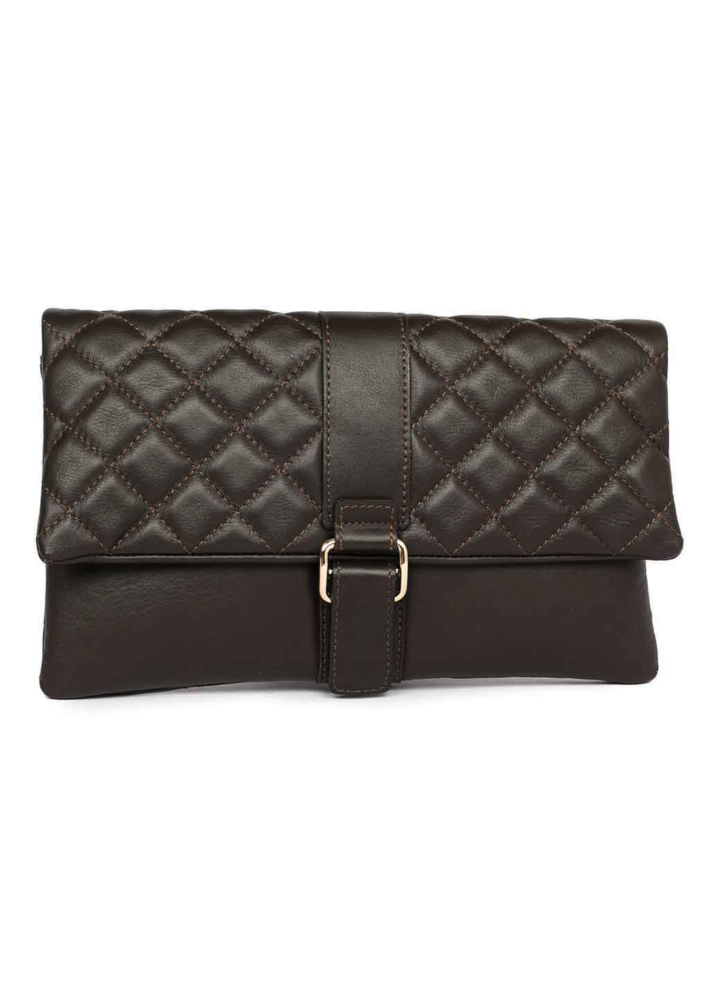 

Клатч Italian Bags 10273_dark_brown Кожаный Коричневый