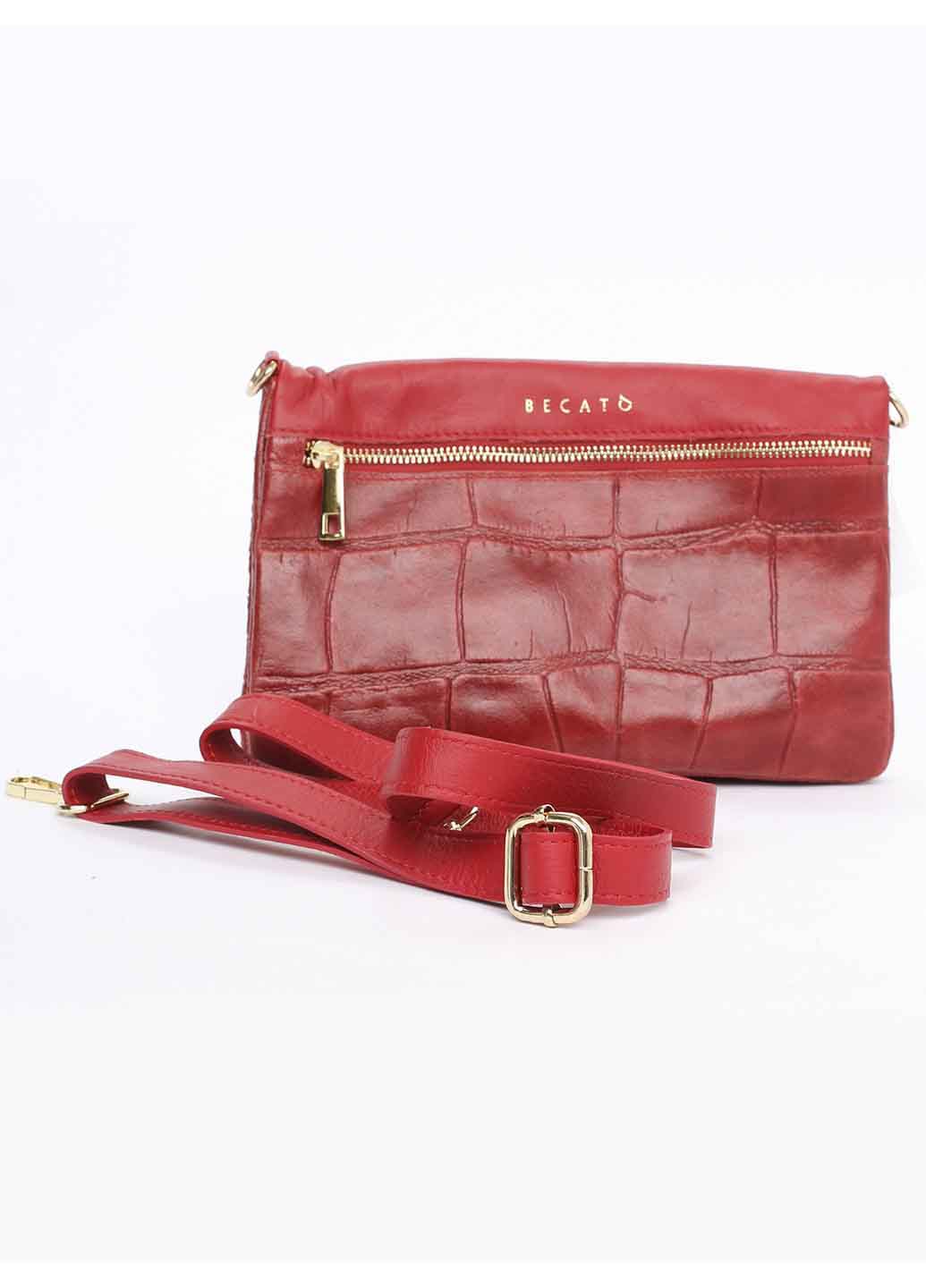 

Клатч Italian Bags 10155_red Кожаный Красный
