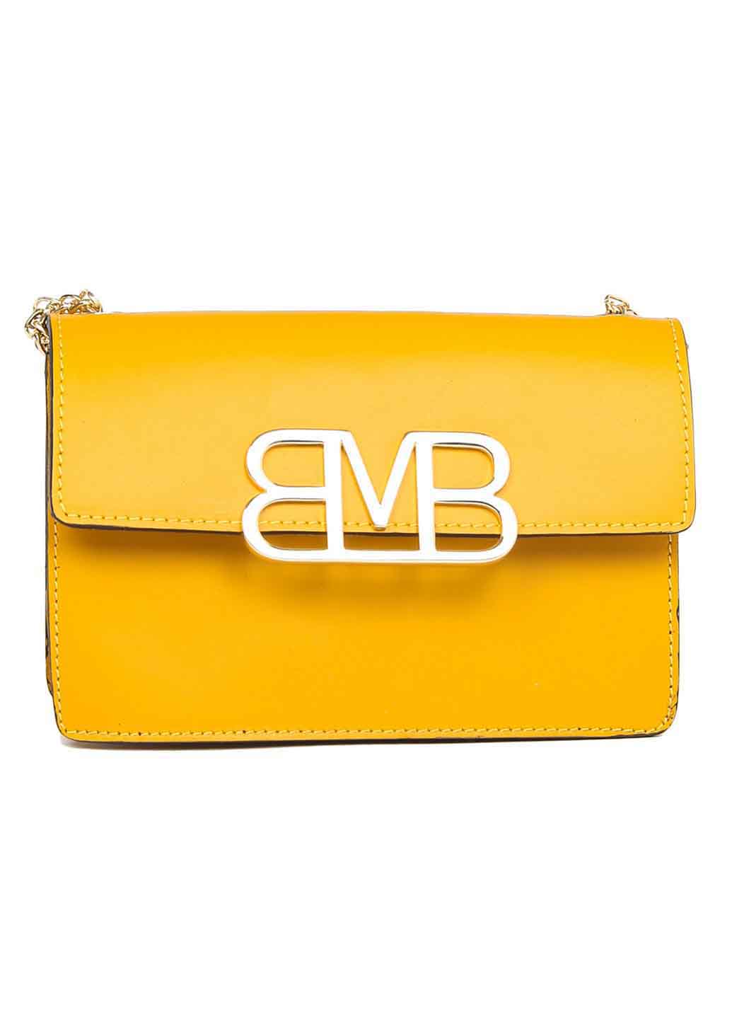 

Клатч Italian Bags 10265_yellow Кожаный Желтый