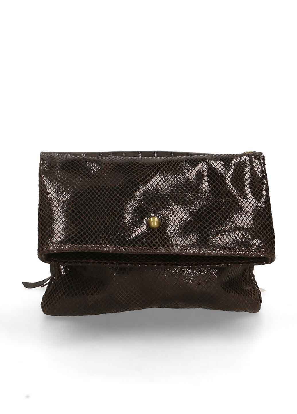 

Клатч Italian Bags 542013_dark_brown Кожаный Коричневый