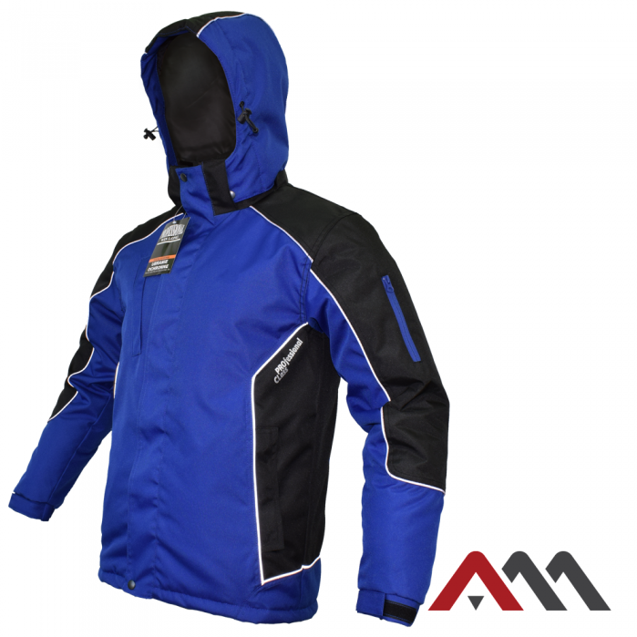 

Робоча довга синя зимова куртка ArtMas Professional Win Long Blue Jacket Winter XXXL