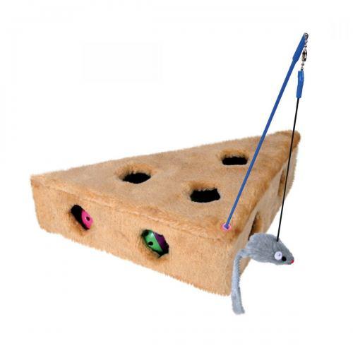 

Игрушка для кошек Trixie Сыр 36 x 8 x 26 / 26 см