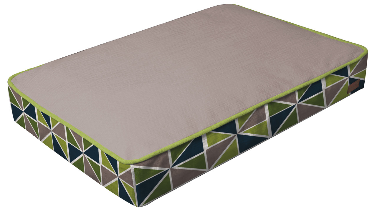 

Лежанка для собак Croci COZY RAY 55x55x10 см серо-зеленый