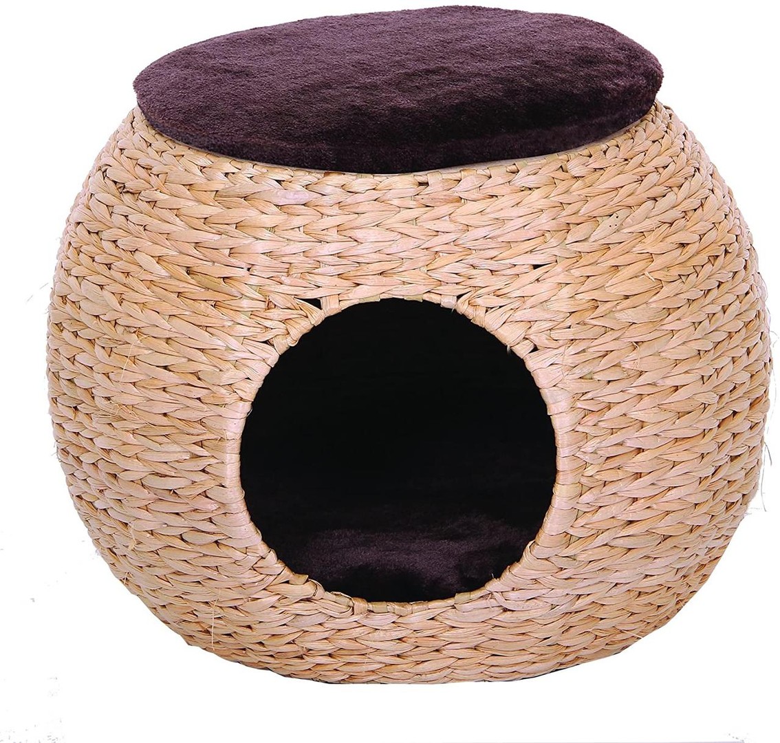 

Когтеточка CROCI Nutshell домик с лежанкой 50x45 см